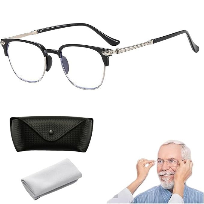 Intelligent reading glasses with automatic vision correction – designed specifically for elderly people with myopia and hyperopia 🔥 Get 50% off the second pair immediately!
