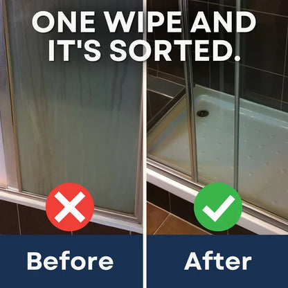 ✨Comvella ClearWipe Pro XXL Microfiber Cloth (24×16") — Effortlessly cleans shower glass, hard water stains, and mirrors without chemicals, leaving a streak-free shine (3-Pack). 🔥Limited Time 50% Off.