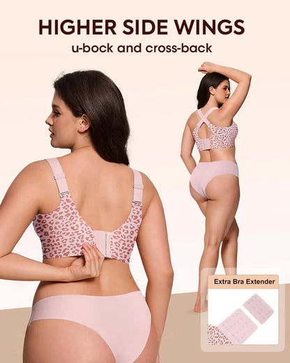 Comfortable Wireless Full Coverage Jelly Smoothing Bra