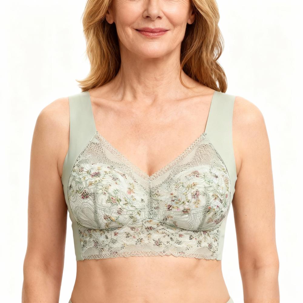 Sujetador deportivo de gran tamaño para mujer, sin aros, con copas fijas, anti-caída, estilo camiseta sin mangas, sujetador sin costuras, transpirable y cómodo.