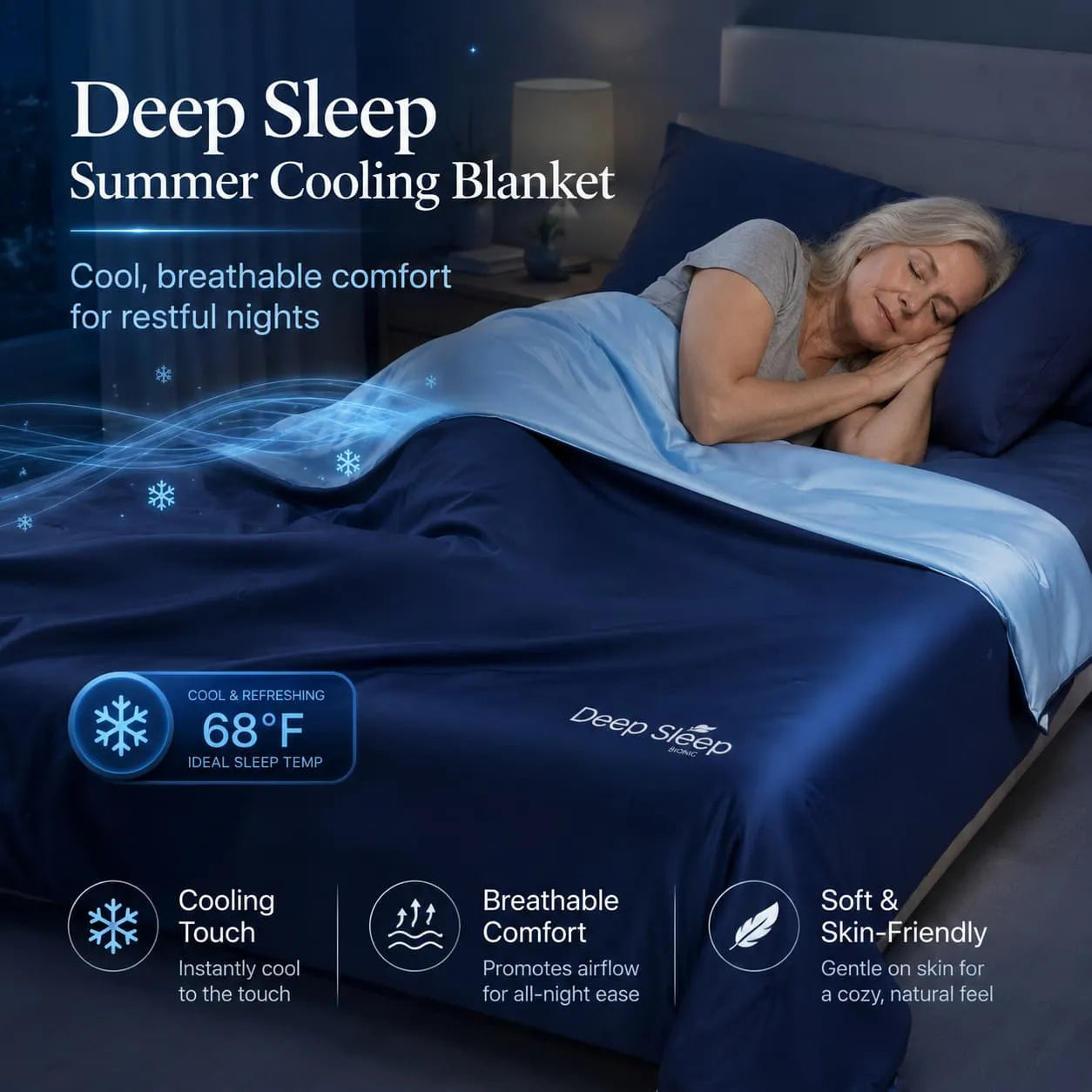 Deep Sleep Summer Cooling Blanket