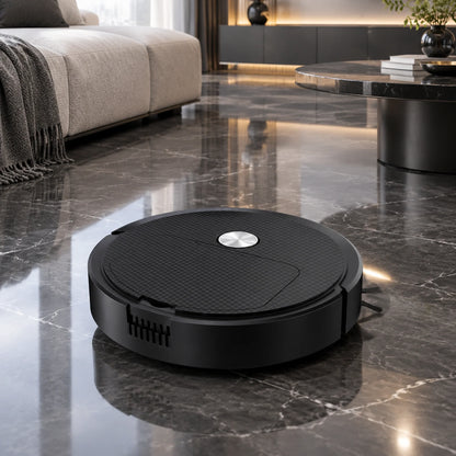 3-in-1 Robot Vacuum Cleaner with Mop, USB Charging & Cordless Operation – Smart Home Cleaning Assistant