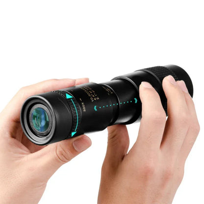 10–300× HD Portable High-Powered Telescope for Long-Distance Observation – Designed for Viewing Celestial Bodies and Constellations