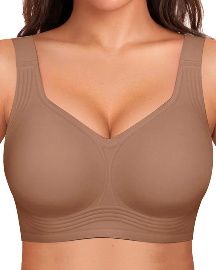 Comfortable Wireless Full Coverage Jelly Smoothing Bra
