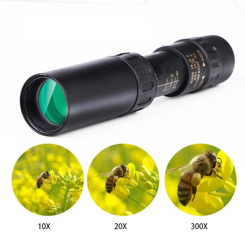10–300× HD Portable High-Powered Telescope for Long-Distance Observation – Designed for Viewing Celestial Bodies and Constellations