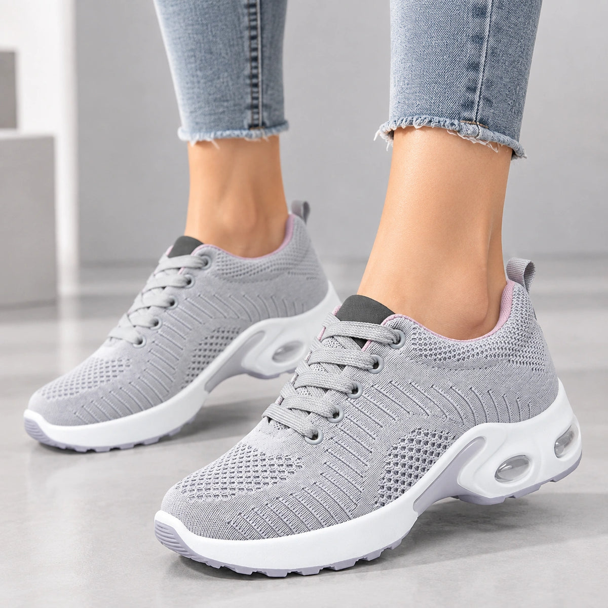 🔥 Women's Air Cushion Sports Shoes – Lightweight, Breathable and Comfortable Sneakers for Everyday Wear