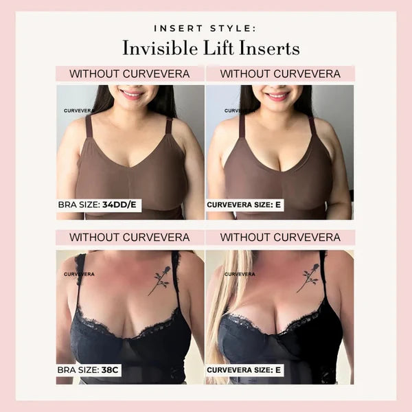 Double-Sided Adhesive Invisible Lift Inserts