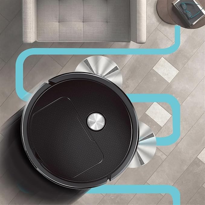 3-in-1 Robot Vacuum Cleaner with Mop, USB Charging & Cordless Operation – Smart Home Cleaning Assistant