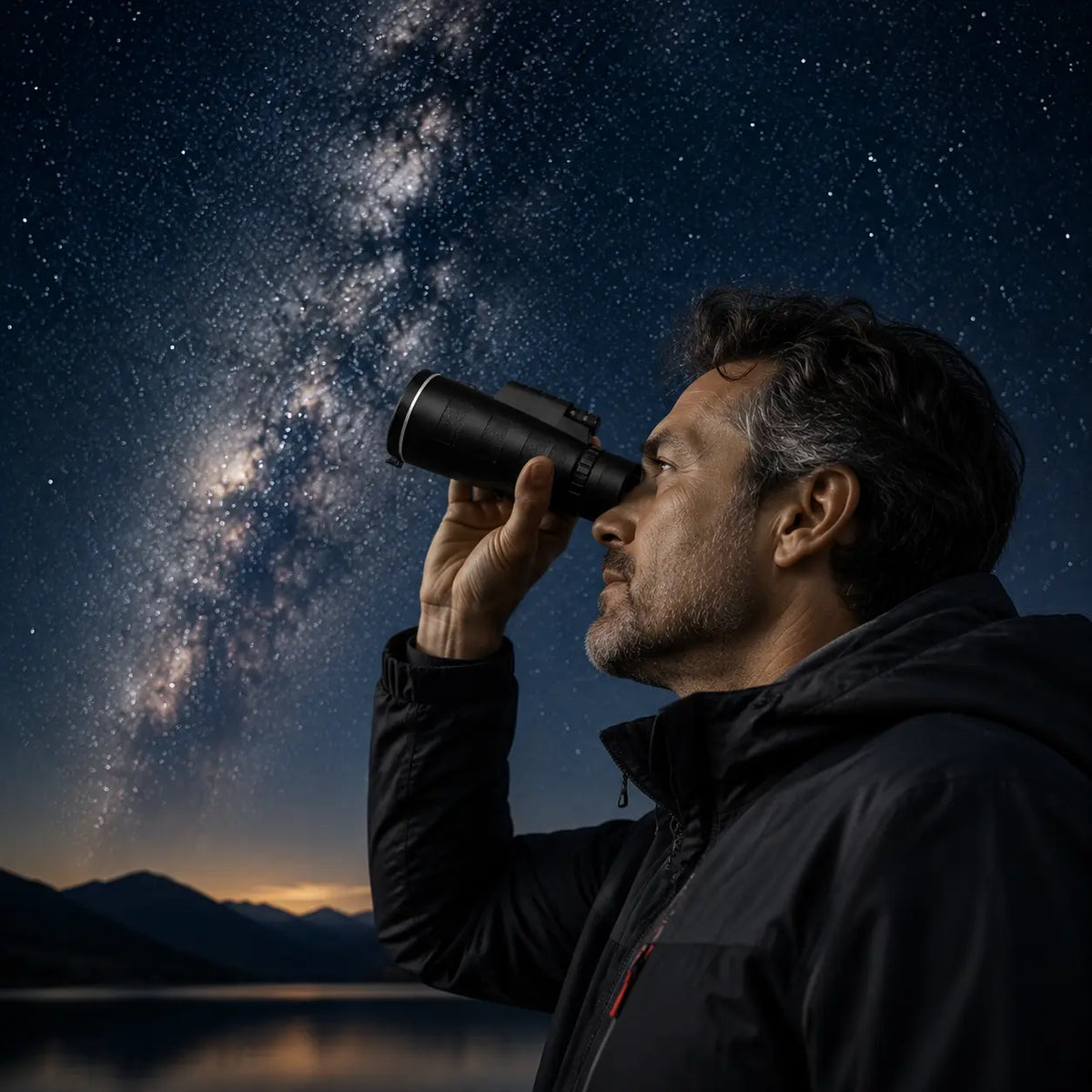 Premium 40×60 Monocular Telescope – Clear Vision, Night Vision & Smartphone Photography for Outdoor Adventures