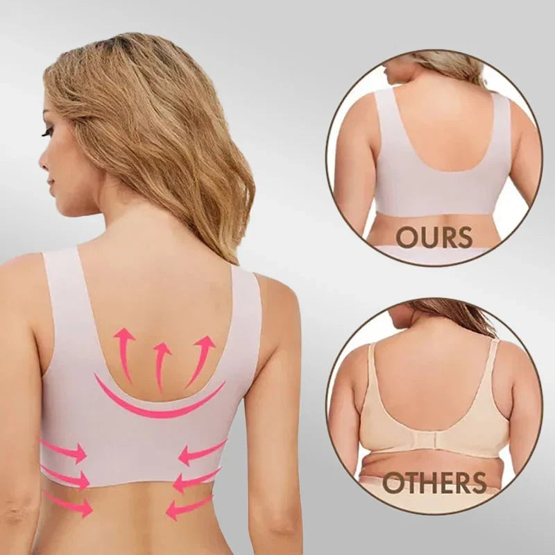 Comfortable Support Bra for Mature Women – Anti-Sagging & Breathable Design