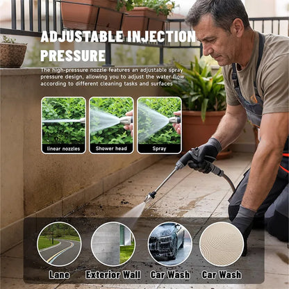 Comvella High-Pressure Water Jet – Transform Any Hose into a Powerful Cleaner