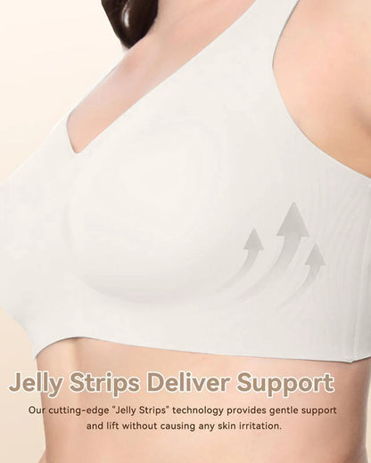 Lifting Wire-Free Antibacterial Jelly Bra