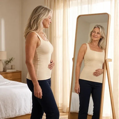 Top 3-in-1 – The Bra-Replacement Top | Comfortable Support Top with Built-In Bra