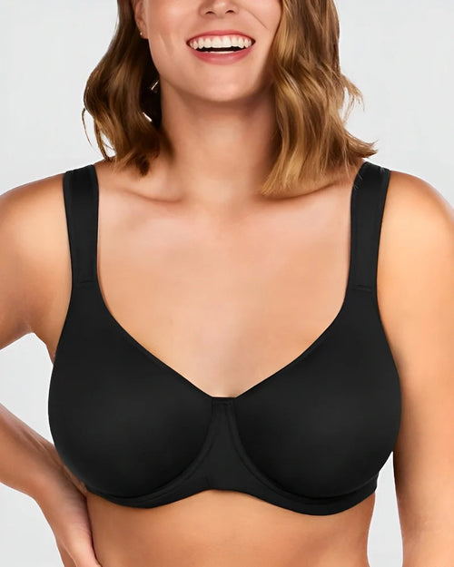 Plus-Size Full Coverage Minimizer Bra with Soft Support
