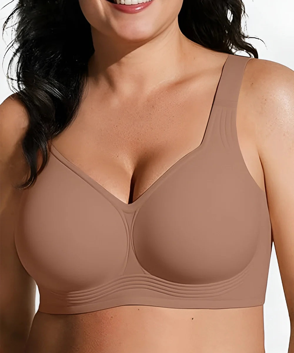 Comfortable Wireless Full Coverage Jelly Smoothing Bra