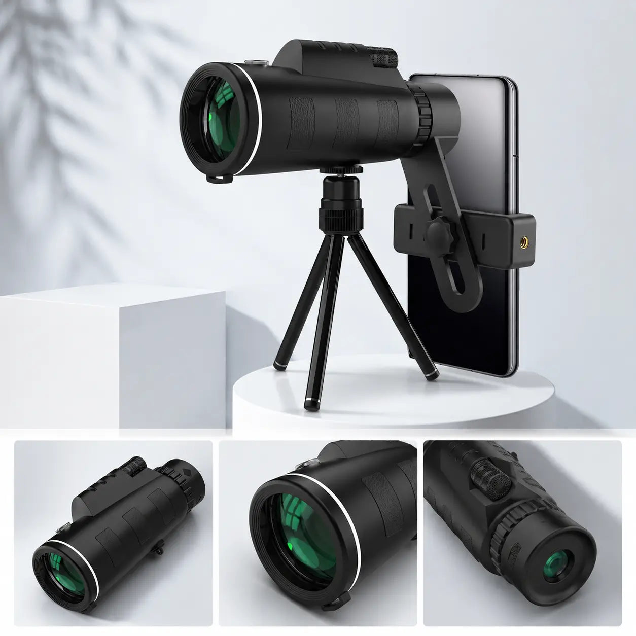 Premium 40×60 Monocular Telescope – Clear Vision, Night Vision & Smartphone Photography for Outdoor Adventures