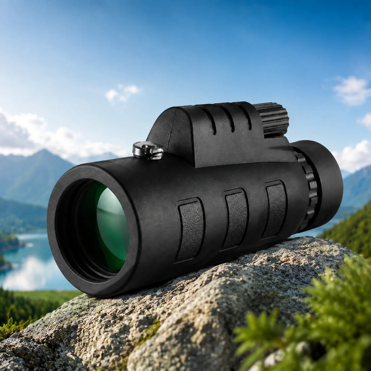 Premium 40×60 Monocular Telescope – Clear Vision, Night Vision & Smartphone Photography for Outdoor Adventures