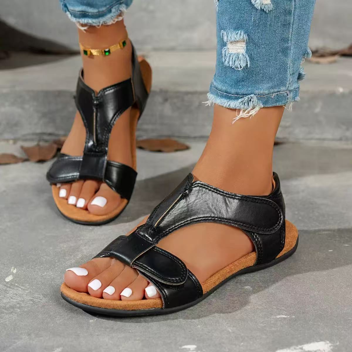 Comfortable orthopedic sandals for all-day wear – relieve back and foot pain🔥