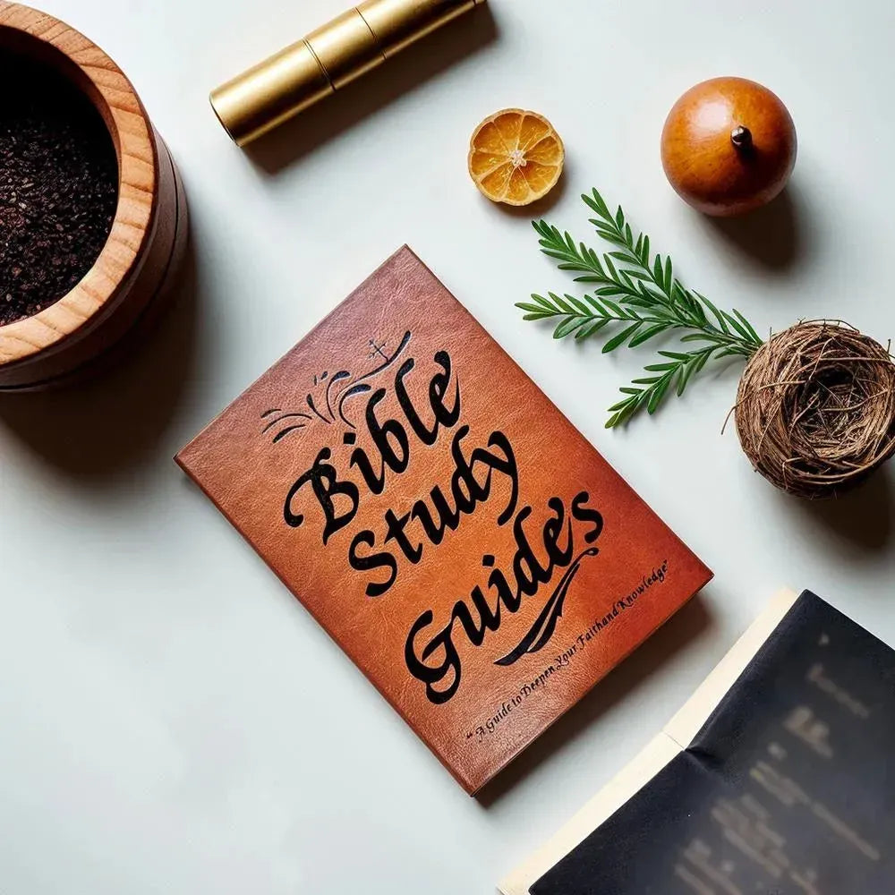 Comvella  Bible Study Guide Journal – 66 Pages Daily Devotional Notebook 💥  Deepen Your Faith | Perfect Christian Gift