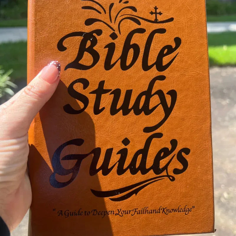 Comvella  Bible Study Guide Journal – 66 Pages Daily Devotional Notebook 💥  Deepen Your Faith | Perfect Christian Gift