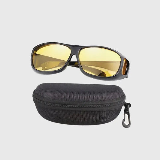 Comvella Night Driving Glasses – HD Anti-Glare, UV Protection, Windproof