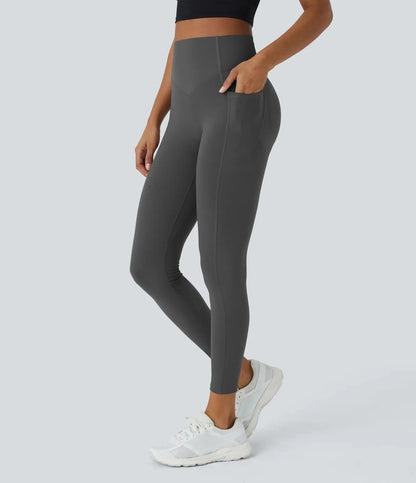High Waisted Tummy Control Shaping Training Leggings