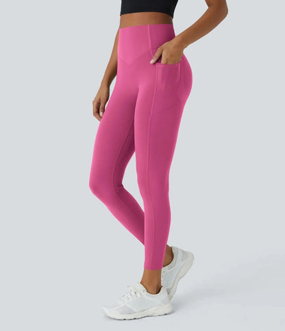 High Waisted Tummy Control Shaping Training Leggings