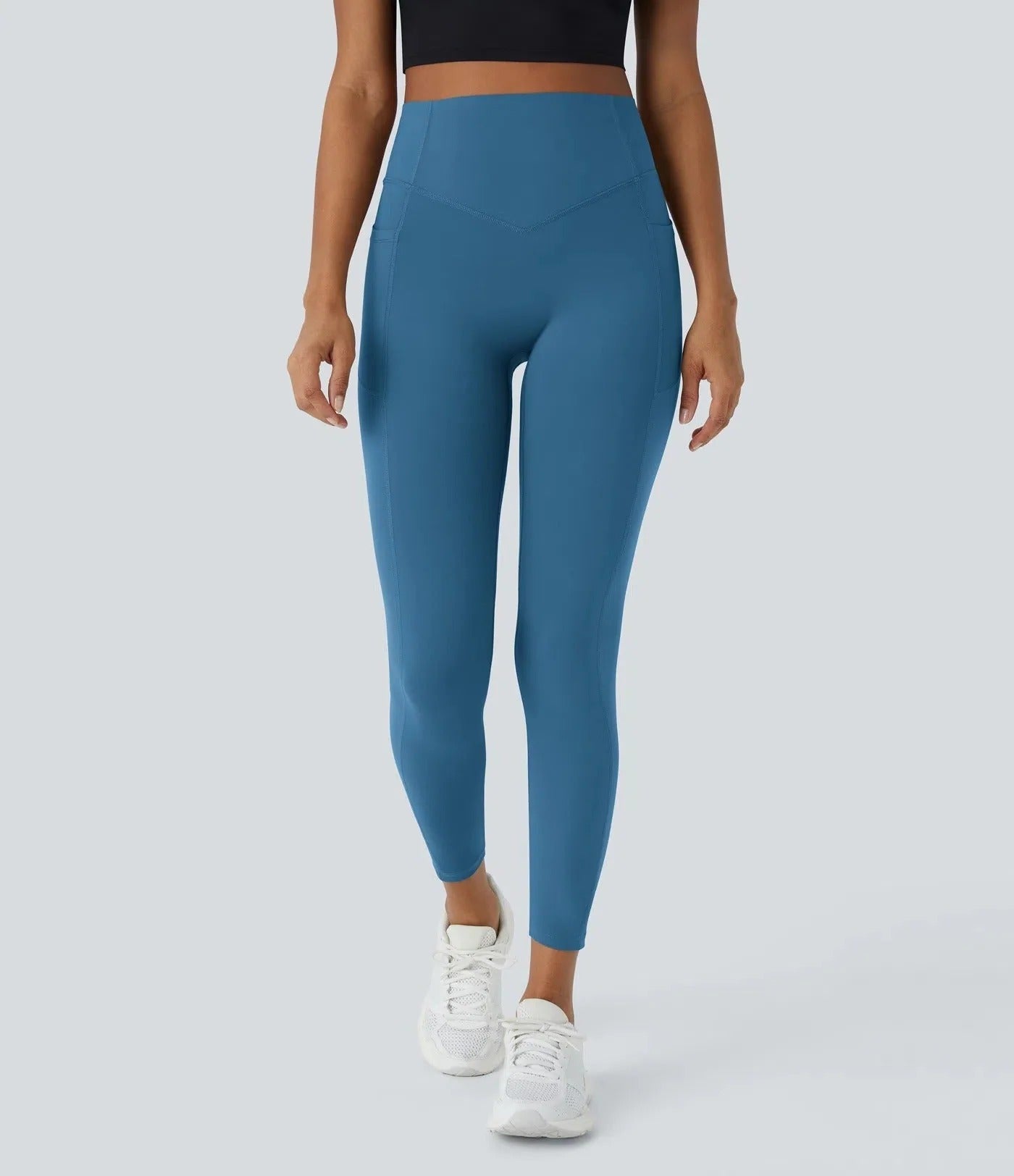 High Waisted Tummy Control Shaping Training Leggings