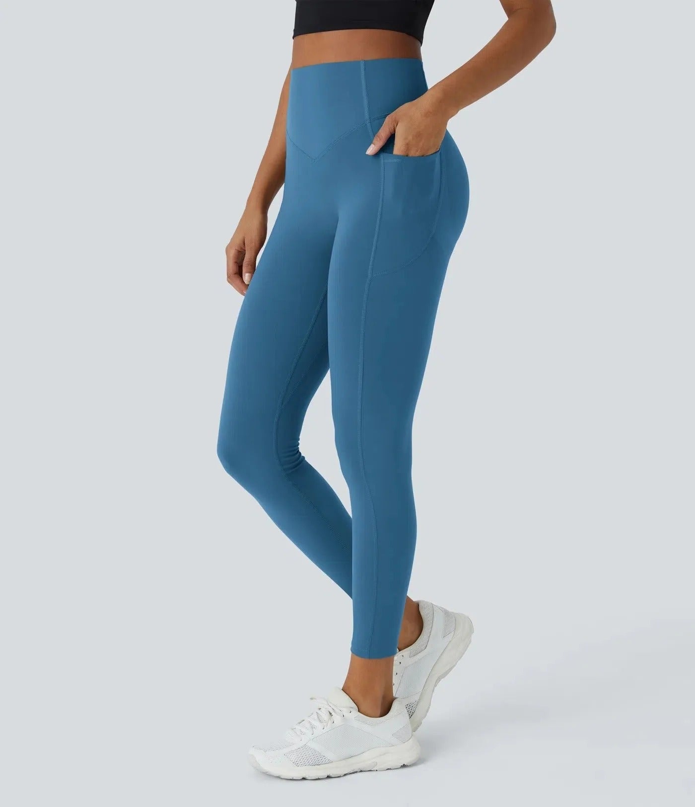 High Waisted Tummy Control Shaping Training Leggings