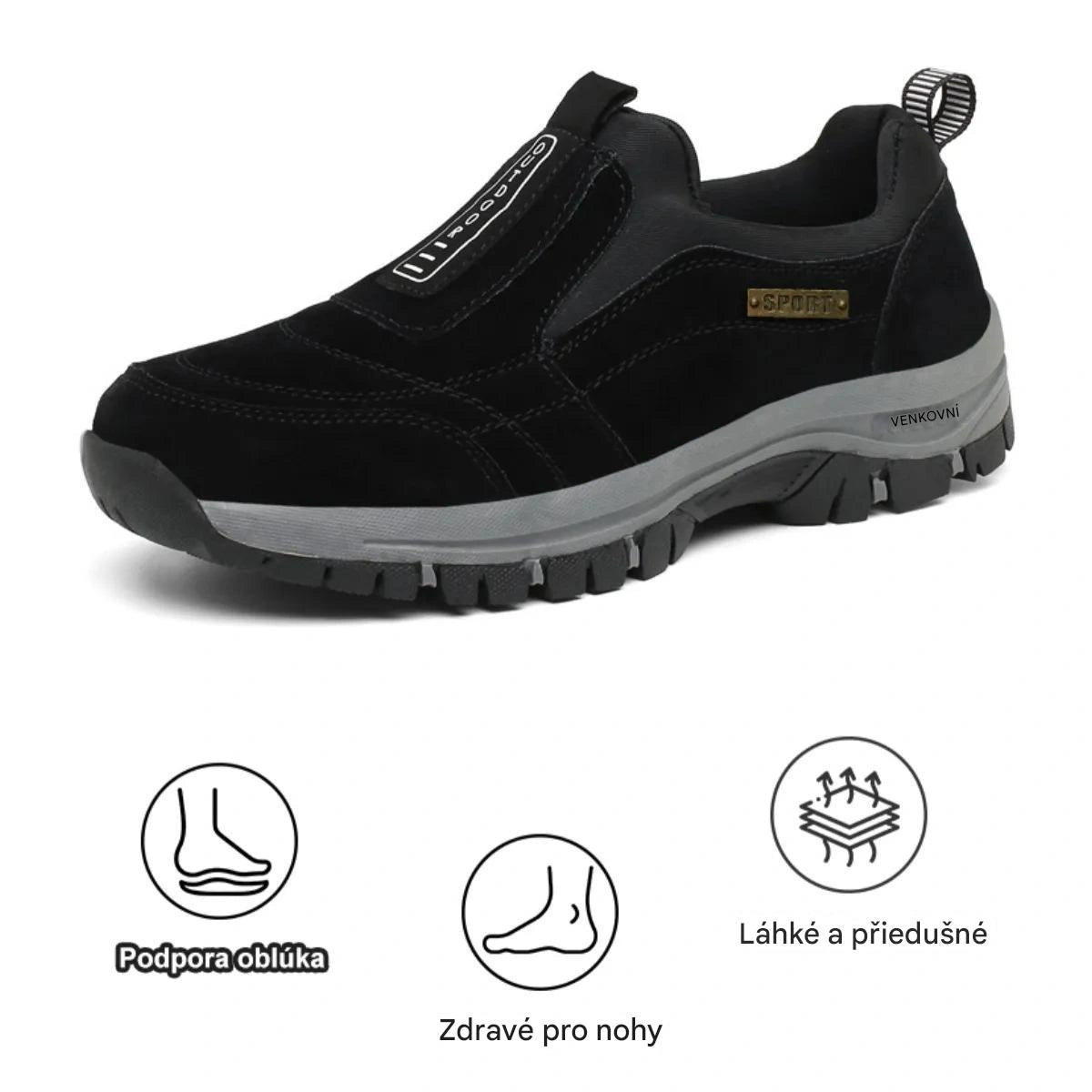 2026 Outdoor Non-Slip Shoes – Improve Balance and Support Spine & Joint Health for Seniors, Suitable for Women and Men