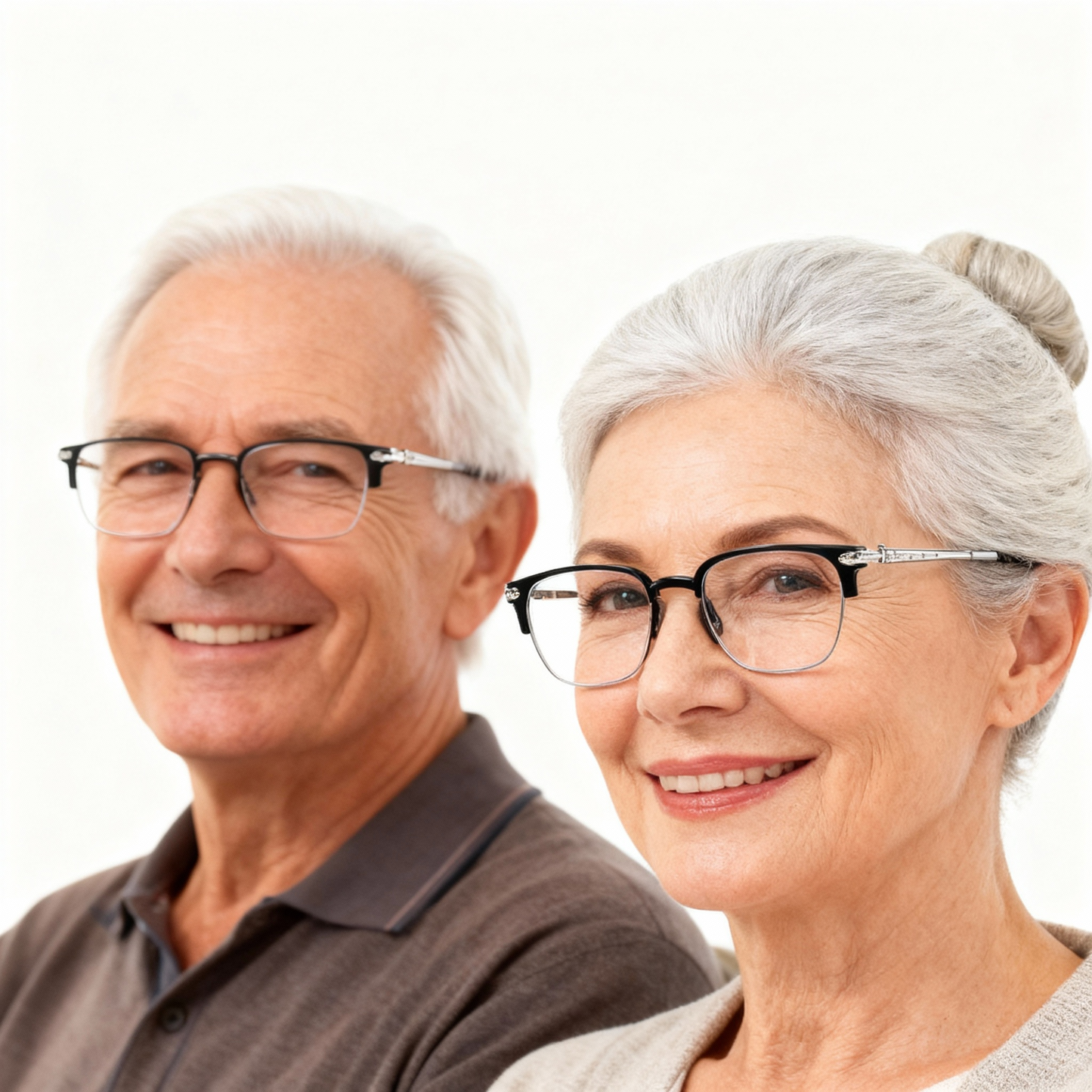 Intelligent reading glasses with automatic vision correction – designed specifically for elderly people with myopia and hyperopia （AQY）