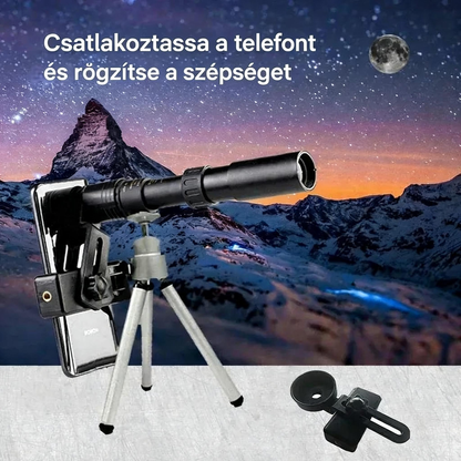 10–300× HD Portable High-Powered Telescope for Long-Distance Observation – Designed for Viewing Celestial Bodies and Constellations