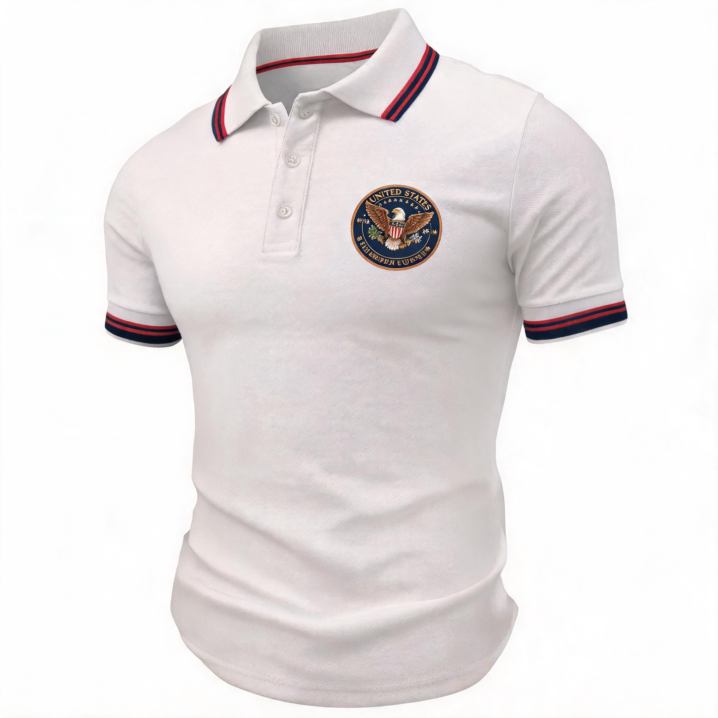 🦅 America 250th Anniversary Men’s Eagle Polo Shirt – Classic Breathable Comfort for Summer 2026 🇺🇸