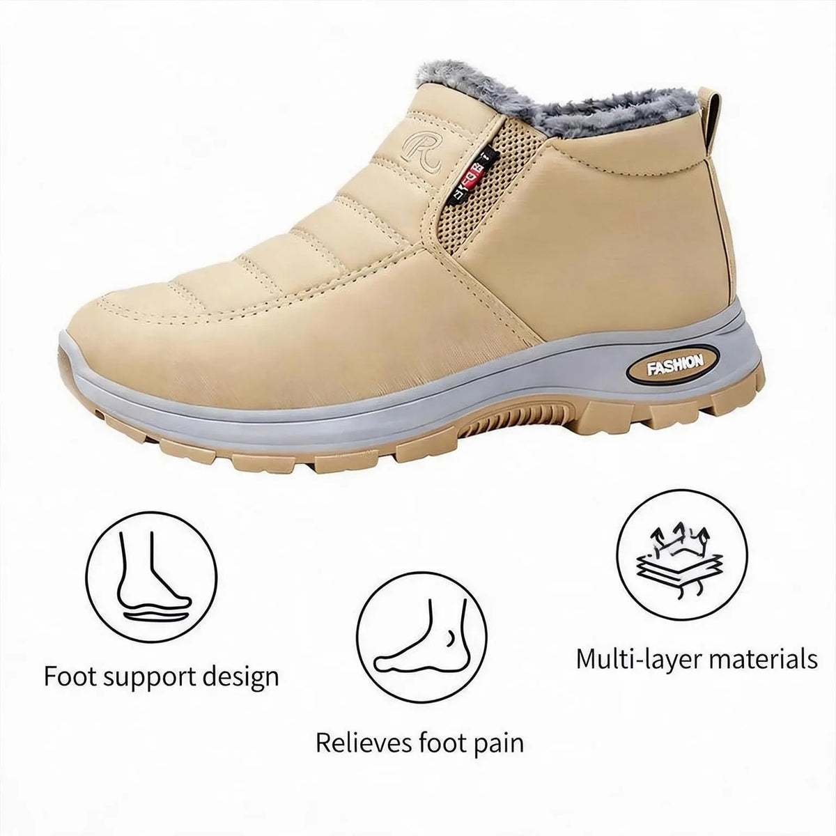 🔥 The Most Comfortable Orthopedic Winter Shoes of the Year – Improve Balance and Support Back & Joint Health for Seniors – Walk Comfortably All Day Without Pain 👉 Cash on Delivery
