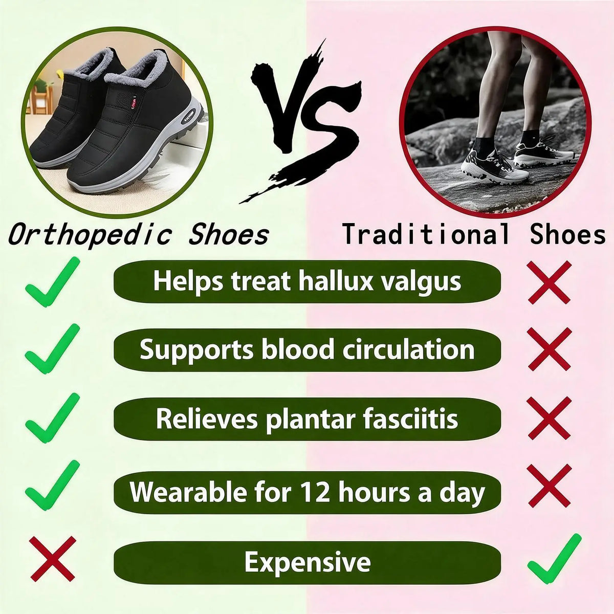🔥 The Most Comfortable Orthopedic Winter Shoes of the Year – Improve Balance and Support Back & Joint Health for Seniors – Walk Comfortably All Day Without Pain 👉 Cash on Delivery