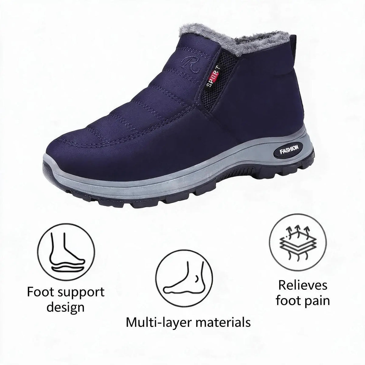 🔥 The Most Comfortable Orthopedic Winter Shoes of the Year – Improve Balance and Support Back & Joint Health for Seniors – Walk Comfortably All Day Without Pain 👉 Cash on Delivery