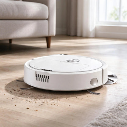 3-in-1 Robot Vacuum Cleaner with Mop, USB Charging & Cordless Operation – Smart Home Cleaning Assistant