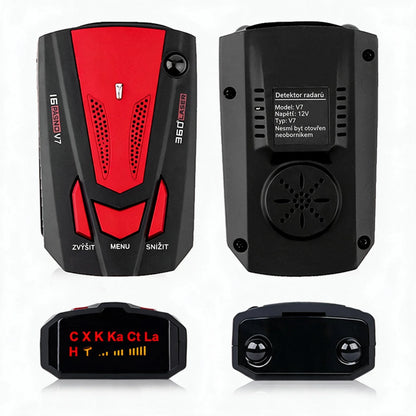 🔥 360° Radar Detector – Get Early Warnings & Drive Smarter!