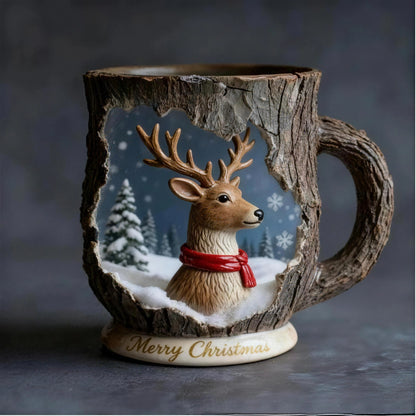 The Most Unique Christmas Gift! A 3D Relief Mug — A Creative and Unforgettable Christmas Gift 🎁