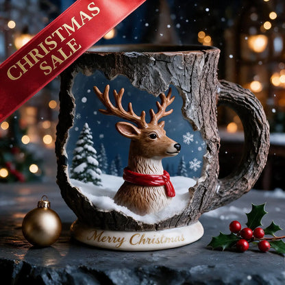 The Most Unique Christmas Gift! A 3D Relief Mug — A Creative and Unforgettable Christmas Gift 🎁