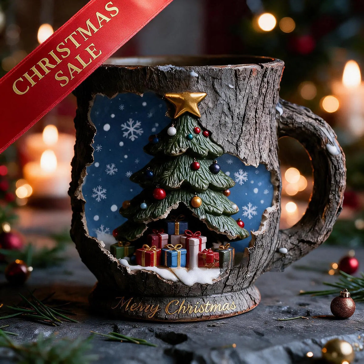 The Most Unique Christmas Gift! A 3D Relief Mug — A Creative and Unforgettable Christmas Gift 🎁