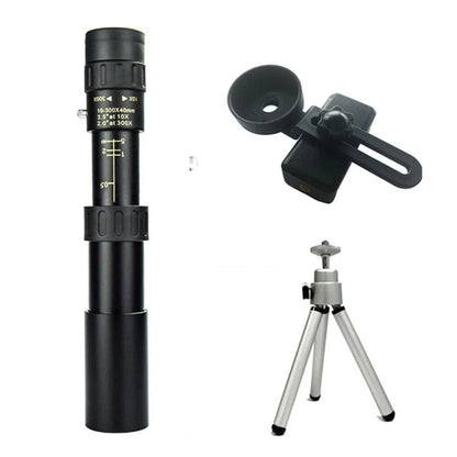 10–300× HD Portable High-Powered Telescope for Long-Distance Observation – Designed for Viewing Celestial Bodies and Constellations