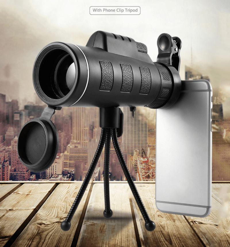 Premium 40×60 Monocular Telescope – Clear Vision, Night Vision & Smartphone Photography for Outdoor Adventures